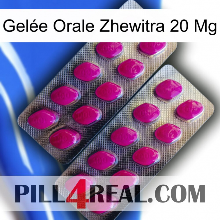 Gelée Orale Zhewitra 20 Mg 10